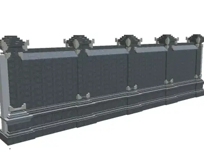 Fance 3D model
