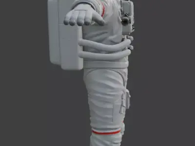Astronaut Spacesuit 3D Model 3D model