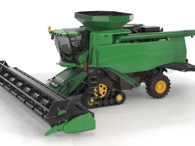  Generic Combine Harvester 01 