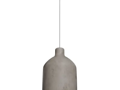 nyra wabi sabi pendant light Low-poly 3D model