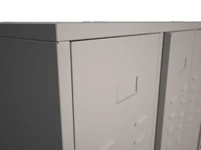 locker no 4 3D model