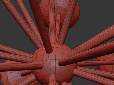 Dot Pendant 3D model purchase