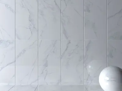 Wall Tiles Museum Calacatta 4D 60x120 Set 3 Texture