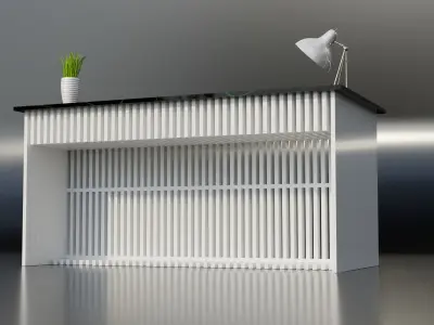 Office Smart Table1 3D model