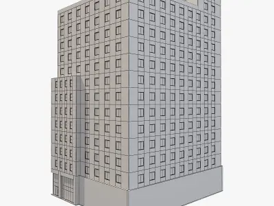 Building 2 3D model