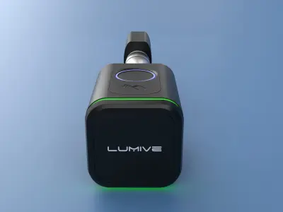 Lumive Smart Fingerprint Cylinder Door Lock-S1 3D model