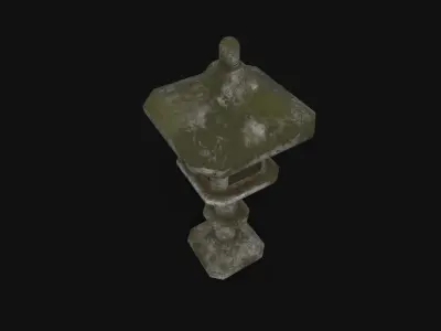 Japanese Lantern 3D model