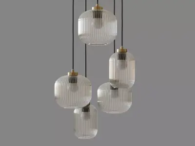 Briz - Pendant lamp 3D model