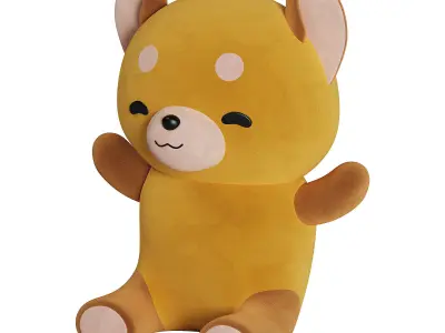 Fox toy 3D model buy