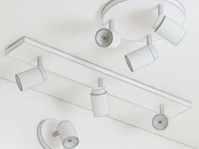 Astrolighting Como Spotlights 3D model