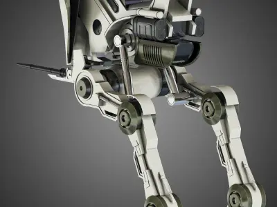 Star Wars AT-RT Walker  3D model