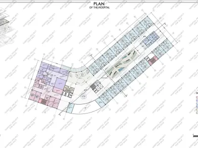 General Hospital Plan 3D model