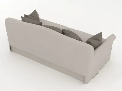 Fabric Sofa 3D model