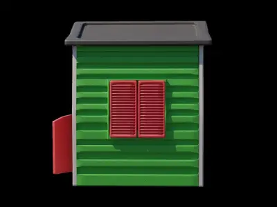Child playhouse 3D model