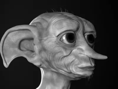 Dobby House Elf 3D model