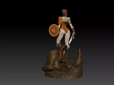 Teela fan art from winky 3D print model