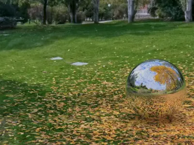  HDRI 018  Autumn Landscape  3D model