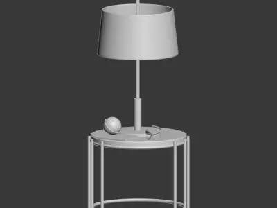 Diana Santa Cole Floor and Table Lamp 3D model