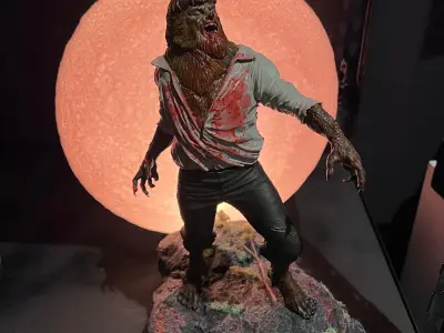 The Wolfman  3D print model