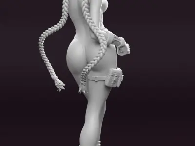Cammy from Street Fighter V 3D print model