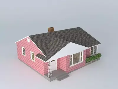 Tract House Free 3D model