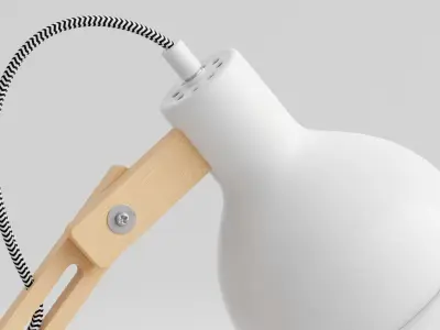 Tomons Swing Arm Desk Lamp Low-poly 3D model