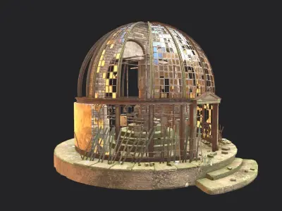 Abandoned Greenhouse 3D model