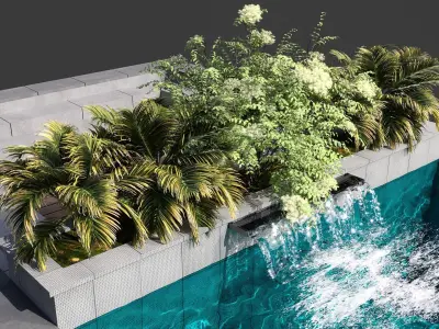 SWIMMING POOL NO99 A 3D model