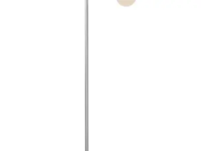 Floor lamp Endo chrome 3D model