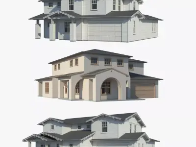 American House Collection 3D model