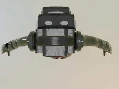 speaker woman skibidi 3D model