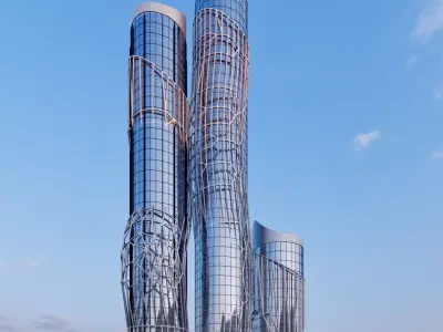 Future building 07 3D model