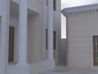 Gulf villa 3D model