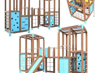 Play Tower Halo Twin 3D model