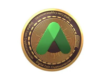 Anchor Protocol Coin v2 004 3D model