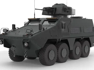  Generic Armored Personnel Carrier 02 