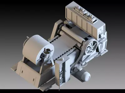 Factory Machines and Props- Industrial 3D Models Collection 3D model