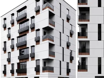 RESIDENTIAL BUILDING NO63 A 3D model