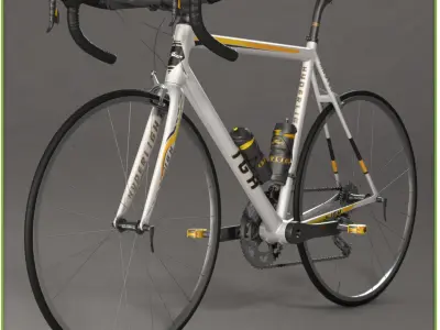  Realistic Male Cyclist 