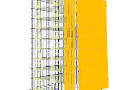 Council House 2 - Sectional 3D Model 3D model