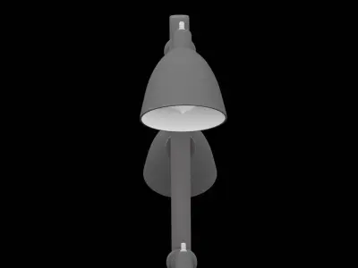 Living Room Lamp 3D model 2