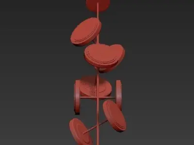 Laroce chandelier 3D model