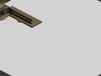 Muslim-Treasure State-Architecture 3D model