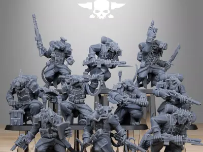 GrimGuard Raticus 3D print model