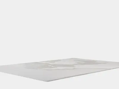Cotton Rug Low-poly 3D model