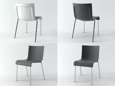 Gubi Chair II 3D model