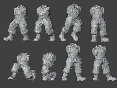 Hive City Guard Elite Stormtroopers 3D print model