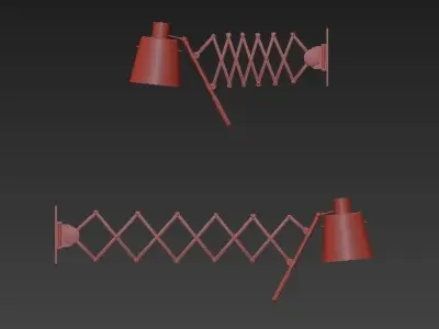 Pastorius two lamps 3D model purchase