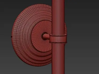 Favonius swing arm wall sconce 3D model