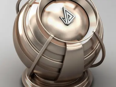 VRAY SHADER---METAL---Virenium Texture